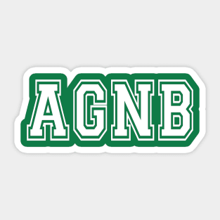 AGNB All Gas No Brakes Sticker